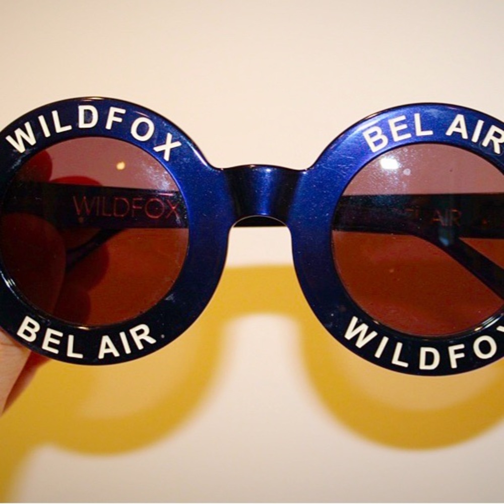 Wildfox Blue Bel Air Sunglasses